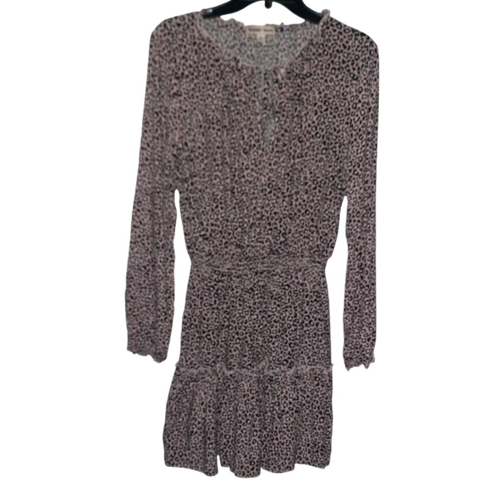 Charmed Hearts Long Sleeve Dress Large